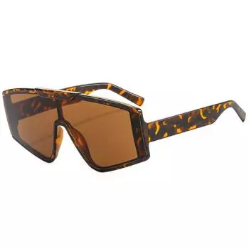 Мужские и женские цельные солнцезащитные очки, модные квадратные солнцезащитные очки в оправе, женские солнцезащитные очки класса люкс UV400