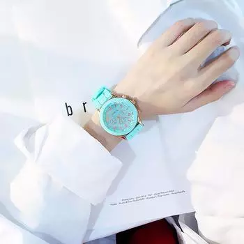 Мужские и женские часы Женские водонепроницаемые часы Украшения для кварцевых часов One Size фиолетовый