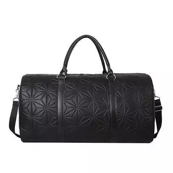 Мужские и женские дорожные сумки на ремне, сумки большой емкости, сумки для багажа, уличная дорожная сумка на плечо чёрный