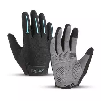 Мужские и женские дышащие перчатки для езды на велосипеде по шоссе, мотоцикле, пешем туризме с противоскользящими ударопрочными накладками XS