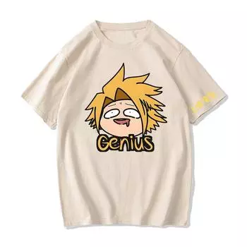 Мужские и женские хлопковые футболки европейского размера с короткими рукавами S светло-синий