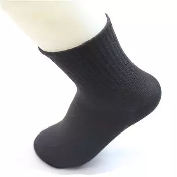 Мужские и женские хлопковые носки серый