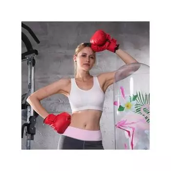 Мужские и женские классические красные боксерские перчатки для свободного боя, защитное снаряжение для тренировок по тхэквондо красный