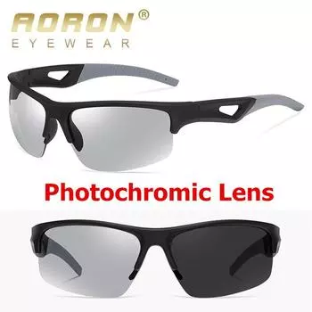Мужские и женские классические спортивные фотохромные поляризационные солнцезащитные очки, уличные антибликовые очки для вождения, рыбалки и велоспорта