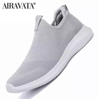 Мужские и женские кроссовки без шнуровки, спортивные кроссовки для бега, ходьбы, повседневная спортивная обувь, мужская дышащая обувь на плоской подошве, размер 35-48 35 чёрный