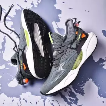 Мужские и женские кроссовки для бега, дышащие удобные нескользящие туфли, легкие теннисные туфли, повседневная спортивная обувь 44