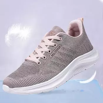 Мужские и женские кроссовки для ходьбы на осень для пожилых людей Кроссовки для бега Сетчатые дышащие мягкие подошвы Легкие и износостойкие 36