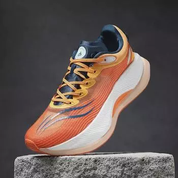 Мужские и женские модные кроссовки с нескользящей карбоновой пластиной и сверхлегкой мягкой подошвой — доступны размеры для родителей и детей 40