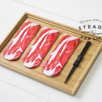 Мужские и женские модные носки, унисекс, носки до щиколотки, летние носки с индивидуальным рисунком свинины One size