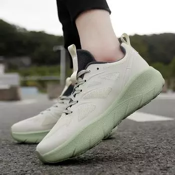 Мужские и женские модные повседневные кроссовки на плоской подошве, прогулочная обувь для пар, дышащие кроссовки для фитнеса больших размеров, мужская обувь 36 черный белый