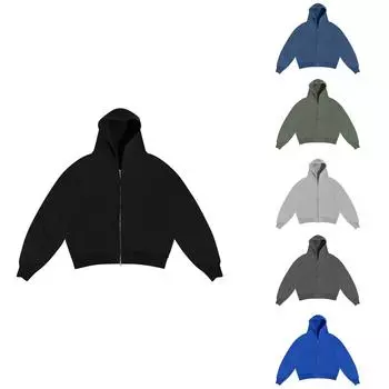 Мужские и женские модные повседневные универсальные повседневные толстовки с капюшоном, толстовки, повседневные толстовки с длинными рукавами в стиле пэчворк, топы, толстовки L чёрный