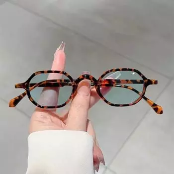 Мужские и женские модные солнцезащитные очки с градиентной оправой, модные, трендовые, маленькие овальные солнцезащитные очки, очки для активного отдыха, новый стиль, оттенки UV400
