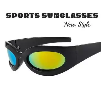 Мужские и женские модные солнцезащитные очки, винтажные солнцезащитные очки для путешествий на открытом воздухе, Uv400, солнцезащитные очки в стиле панк, уникальные модные антибликовые очки