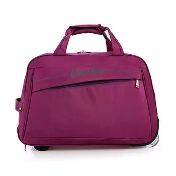 Мужские и женские модные сумки со штангой, сверхлегкие складные дорожные сумки большой вместимости M коричневый