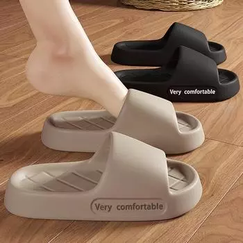 Мужские и женские нескользящие летние тапочки для дома и ванной 38-39 fits 37-38 зелёный