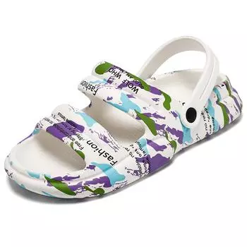 Мужские и женские нескользящие сандалии на плоской подошве, модные повседневные летние домашние сандалии, пляжная обувь для мужчин и женщин, новые продукты 36-37