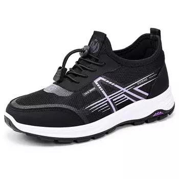 Мужские и женские новые дышащие повседневные кроссовки - легкие, прохладная сетка, дышащая, мягкая подошва, модные, универсальные, поддержка свода стопы, не утомляют ноги 36