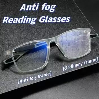 Мужские и женские новые противотуманные очки для чтения с полной оправой HD сверхлегкие нейтральные очки для пресбиопии с блокировкой синего света от 0 до 4,0 1.0