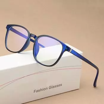 Мужские и женские очки для чтения в черной квадратной оправе +1.0 чёрный