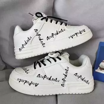 Мужские и женские одинаковые шикарные нишевые дышащие туфли на пластинах в стиле ретро 36