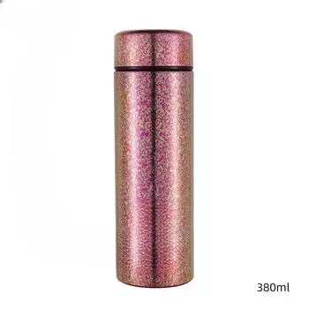 Мужские и женские пары носят с собой в двухэтажных туалетах протекающие термоизоляционные прямые чашки для чая. 301-400ml красный