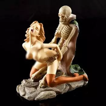 Мужские и женские поделки из смолы для тела человека Хэллоуин Товары для бара Домашняя обстановка Персонализированные украшения One Size