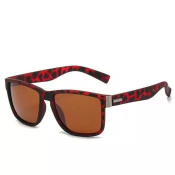 Мужские и женские поляризационные квадратные солнцезащитные очки, классические солнцезащитные очки для кемпинга, рыбалки, пешего туризма и вождения, спортивные солнцезащитные очки на открытом воздухе, очки UV400 синий