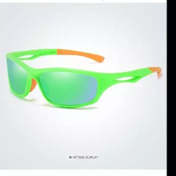 Мужские и женские поляризационные солнцезащитные очки 353. Пылезащитные очки, солнцезащитные очки для велосипедистов, серия красочных пленок, зеркала для вождения, очки для рыбалки на открытом воздухе.