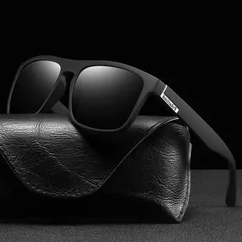 Мужские и женские поляризованные солнцезащитные очки люксовый бренд дизайнерские винтажные квадратные спортивные солнцезащитные очки модные очки для вождения рыбалки UV400