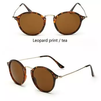 Мужские и женские ретро-покрытие круглые солнцезащитные очки зеркальные очки UV400 защита от солнца на открытом воздухе винтажная ручная работа 3