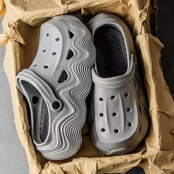 Мужские и женские сандалии на толстой подошве, летние трендовые сандалии на платформе, модные парные сандалии, мужские спортивные сандалии, повседневная обувь 36-37