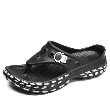 Мужские и женские сандалии, новые большие размеры, тапочки на платформе из ЭВА, мужские повседневные спортивные парные сандалии в стиле панк, пляжная обувь, шлепанцы 36