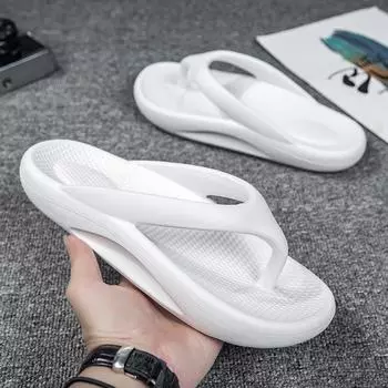 Мужские и женские шлепанцы, сандалии, летние тапочки из ЭВА для влюбленных, повседневные пляжные тапочки для отдыха на открытом воздухе, мужские тапочки Chanclas Hombre 35-36 зелёный