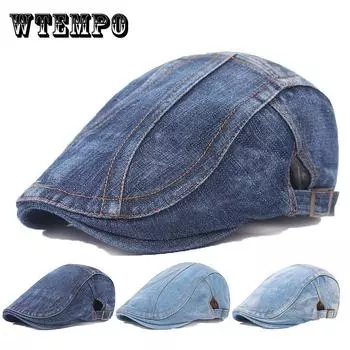 Мужские и женские шляпы для газетчиков на плоской подошве Ivy Gatsby Cabbie Driving Golf Casual Berets Hat Dad Cap