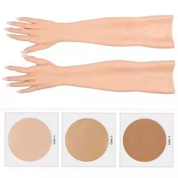 Мужские и женские силиконовые перчатки Поддельные женские руки Поддельные женские руки Поддельные женские руки Поддельные кожаные перчатки color-3