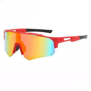 Мужские и женские солнцезащитные очки для занятий спортом на открытом воздухе. Модные красочные ветрозащитные велосипедные очки. Солнцезащитные очки с ультрафиолетовым излучением в Европе и США.