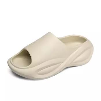 Мужские и женские тапочки Летние пляжные повседневные удобные сандалии с мягкой подошвой для использования в помещении и на улице Нескользящие шлепанцы для ванной 36-37