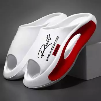 Мужские и женские тапочки Модные нескользящие парные тапочки ЭВА 2 цвета 36-45 36-37