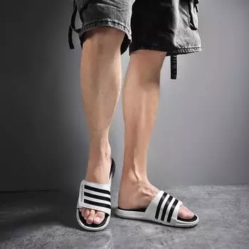 Мужские и женские тапочки Нескользящие тапочки шлепанцы мягкие толстые подошвы для душа ванны бассейна пляжа мужские EVA большого размера 35