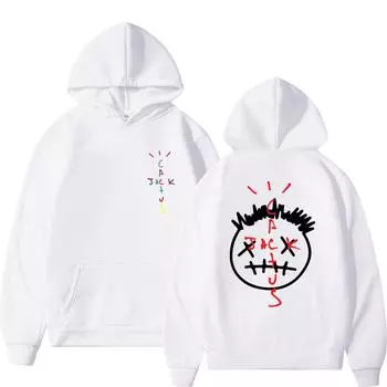 Мужские и женские толстовки с капюшоном с принтом кактусов, уличная одежда, рэп-исполнитель, хип-хоп, повседневная одежда с длинными рукавами, ретро, свободные 2024 S