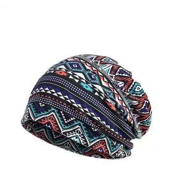 Мужские и женские тонкие материалы весна и осень хлопок узор для спорта на открытом воздухе бег солнцезащитный крем модный шарф сумка головной убор elastic/dual purpose сапфировый