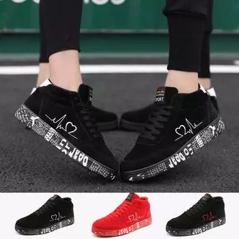 Мужские и женские трендовые модные туфли на плоской подошве, повседневные кроссовки для прогулок и пробежек, любителей путешествий, спортивная обувь 35 чёрный