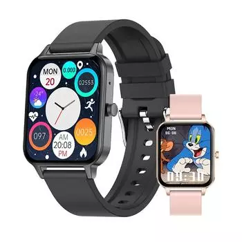 Мужские и женские умные часы Ip68 водонепроницаемый монитор температуры тела вызов умные часы фитнес спортивные часы для телефона Android Ios with original box