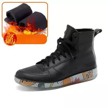 Мужские и женские унисекс теплые уличные нескользящие резиновые сапоги 36 белый