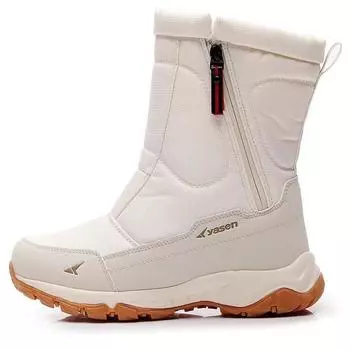 Мужские и женские зимние меховые утепленные водонепроницаемые уютные теплые холодные легкие походные водонепроницаемые нескользящие сноубутсы 41