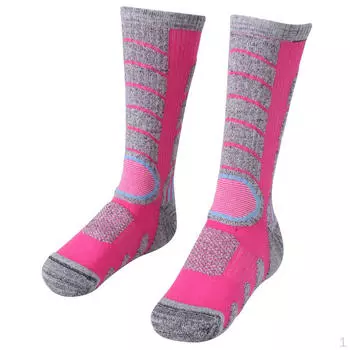 Мужские и женские зимние термостойкие длинные лыжные и сноубордические спортивные полотенца-носки, гетры США 5-9, м