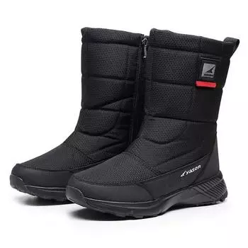 Мужские и женские зимние утолщенные утепленные шерстяные водонепроницаемые удобные теплые до -40° легкие походные водонепроницаемые нескользящие ботинки на толстой подошве для снега 39
