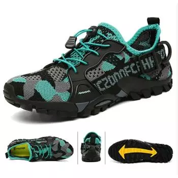 Мужские или женские кроссовки для активного отдыха, скальные туфли, дышащие горные туфли, самоблокирующиеся шипы, кроссовки для езды по грязи, кроссовки для скоростных гонок на плоской подошве 36