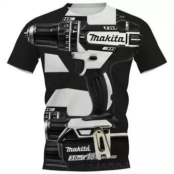 Мужские камуфляжные футболки, футболки с 3D-принтами в виде охотничьих животных, топы с короткими рукавами, которые сочетают в себе все, модные XXL