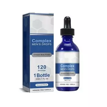 Мужские капли Масляные капли для мужчин Мужские капли для увеличения желания в удовлетворении 30 мл One Size